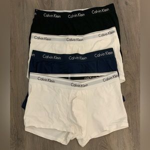 Lot of Calvin Klein Modal Men’s Trunks - 4 Pairs